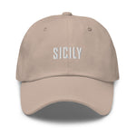 Sicily Italy Embroidered Dad Hat