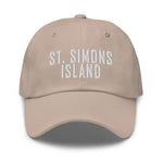 St Simons Island Georgia Embroidered Dad Hat