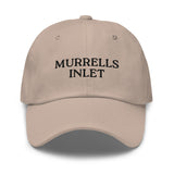 Murrells Inlet, SC South Carolina Embroidered Dad Hat - Black Thread