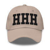 HHH Airport Code Embroidered Dad Hat South Carolina Hilton Head Island SC College Varsity Letter