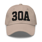 30A Rosemary Beach Florida Embroidered Dad Hat College Varsity Letter