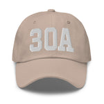 30A Rosemary Beach Florida Embroidered Dad Hat College Varsity Letter