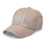 HHI Airport Code Embroidered Dad Hat Hilton Head Island South Carolina