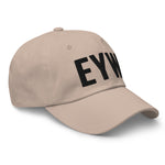 EYW Florida Airport Code Embroidered Dad Hat | Black Thread