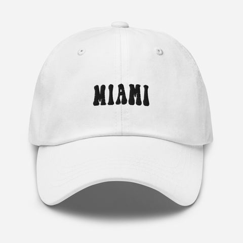 Miami Florida Embroidered Dad Hat