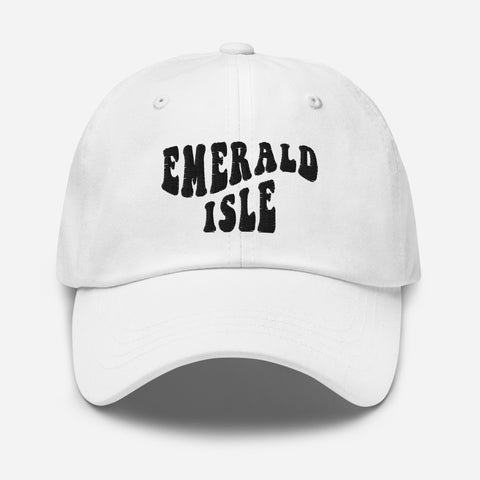 Emerald Isle North Carolina Embroidered Dad Hat