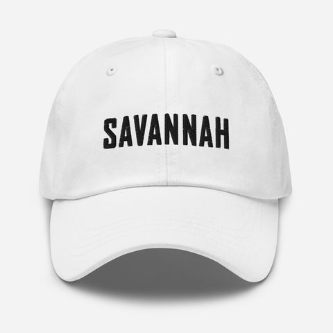 Savannah Georgia Embroidered Dad Hat