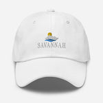 Savannah Georgia Embroidered Dad Hat