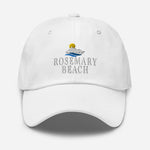 Rosemary Beach Florida Embroidered Dad Hat