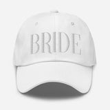 Bride Embroidered Dad Hat Miss to Mrs Bride Hat Beach Wedding Bride Squad Bachelorette Hat