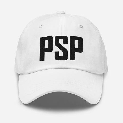 PSP Airport Code Embroidered Dad Hat Palm Springs California