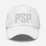 PSP Airport Code Embroidered Dad Hat Palm Springs California