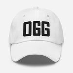 OGG Airport Code Embroidered Dad Hat Kahului Hawaii