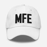 MFE Airport Code Embroidered Dad Hat McAllen Texas