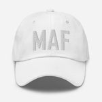 MAF Airport Code Embroidered Dad Hat Midland Texas