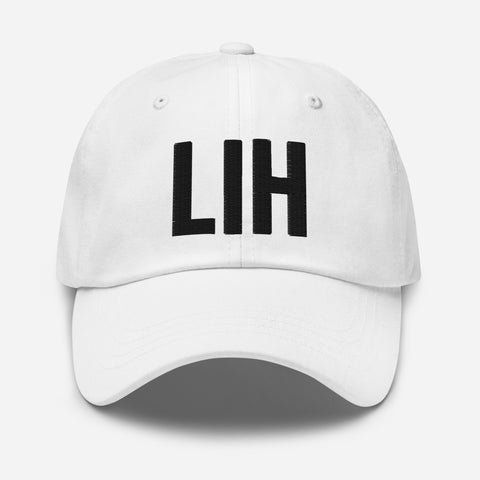 LIH Airport Code Embroidered Dad Hat Lihue Hawaii