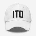 ITO Airport Code Embroidered Dad Hat Hilo Hawaii