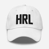 HRL Airport Code Embroidered Dad Hat Harlingen Texas