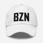 BZN Airport Code Embroidered Dad Hat Bozeman Montana