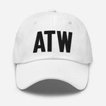 ATW Airport Code Embroidered Dad Hat Appleton Wisconsin