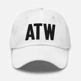 ATW Airport Code Embroidered Dad Hat Appleton Wisconsin