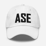 ASE Airport Code Embroidered Dad Hat Aspen Colorado