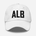 ALB Airport Code Embroidered Dad Hat Albany New York