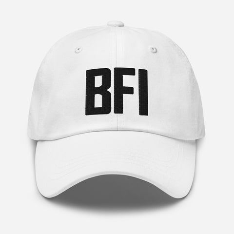 BFI Airport Code Embroidered Dad Hat Seattle Washington