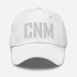 CNM Airport Code Embroidered Dad Hat Carlsbad New Mexico