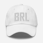 BRL Airport Code Embroidered Dad Hat Burlington Iowa