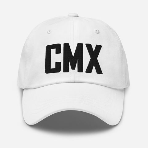 CMX Airport Code Embroidered Dad Hat Hancock Michigan