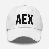 AEX Airport Code Embroidered Dad Hat Alexandria Louisiana