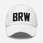 BRW Airport Code Embroidered Dad Hat Barrow Alaska