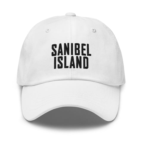 Sanibel Island Florida Embroidered Dad Hat