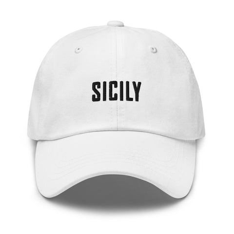 Sicily Embroidered Dad Hat