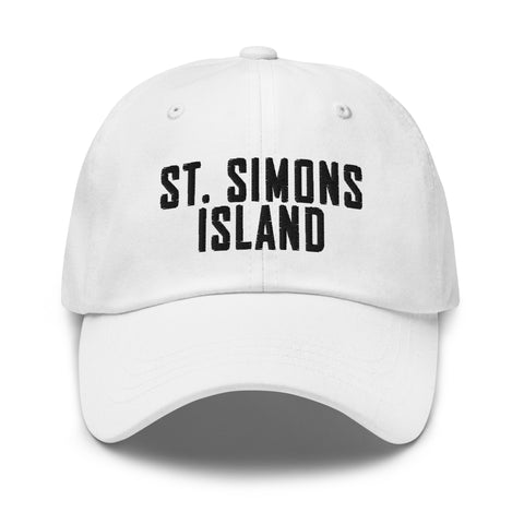 St Simons Island Georgia Embroidered Dad Hat