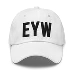 EYW Florida Airport Code Embroidered Dad Hat | Black Thread