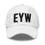 EYW Florida Airport Code Embroidered Dad Hat | Black Thread