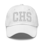 CHS Airport Code Embroidered Dad Hat South Carolina Charleston SC College Varsity Letter