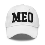 MEO Airport Code Embroidered Dad Hat OBX Outer Banks North Carolina College Varsity Letter