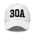 30A Rosemary Beach Florida Embroidered Dad Hat College Varsity Letter