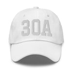 30A Rosemary Beach Florida Embroidered Dad Hat College Varsity Letter