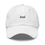 local Embroidered Dad Hat | Black Thread