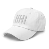 HHI Airport Code Embroidered Dad Hat Hilton Head Island South Carolina