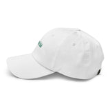 coastal club Embroidered Dad Hat | Kelly Green Thread