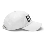 EYW Florida Airport Code Embroidered Dad Hat | Black Thread