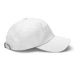 Ask Me About Real Estate Embroidered Dad Hat | White Thread