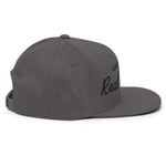 Ask Me About Real Estate Embroidered Snapback Hat | Black Thread