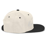 Ask Me About Real Estate Embroidered Snapback Hat | White Thread