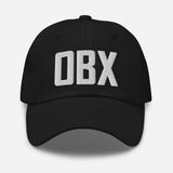 OBX Airport Code Embroidered Dad Hat OBX Outer Banks North Carolina